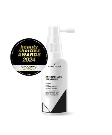 Hair water against hair loss biotin collagen zinc ginkgo biloba saw palm astaxanthin amino acids copper black cumin caffeine and vitamin C hair loss men & hair loss women 125ml