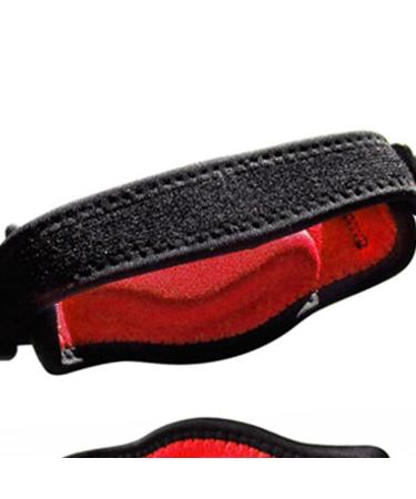 GOTOTOP Elbow Straps - 360 Coverage & Pressure Relief for Sports Adjustable EVA Rubber Tennis Support (Red) - International Shipping - Buy Online on GoSupps.com