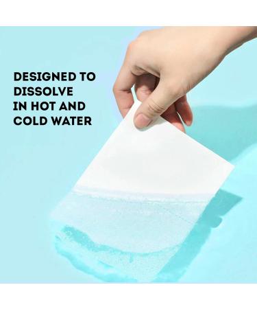 ECO ROOTS Laundry Detergent Sheets - 64 Loads | Eco-Friendly Natural Fresh Breeze Scent | Travel Size Liquidless Detergent Strips | Zero Waste & Plastic Free Sustainable Products - Buy Online on GoSupps.com