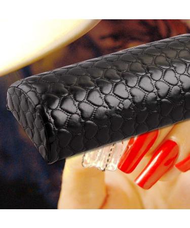 1PCS Nail Art Hand Pillow for Professional Manicure Salon Nail Art Tools Cushion PU Leather Holder Soft Hand Arm Rest Holder - (Color: Silver) - Buy Online on GoSupps.com