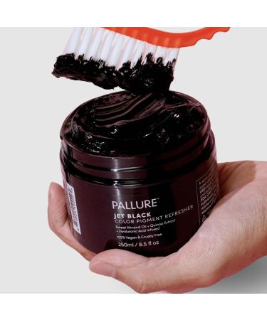 Color Pigment Refresher Mask Shine Kit - Semi Permanent Jet Black Hair Color Depositing Conditioner 8.5 Oz | International Shipping Available - Buy Online on GoSupps.com