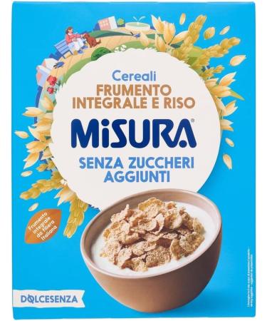  Italian Gourmet E.R. Misura Cereali Integrali Fiocchi di Frumento Dolcesenza Set of 3 oat and rice flakes without added sugar 350 g + Italian Gourmet pulp 400 g - Buy Online on GoSupps.com