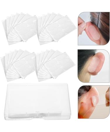 EXCEART 60pcs Cosmetic Ear Corrector Protruding Ear Solution Patches Silicone Ear Stickers Aesthetic Correctors for Prominent Ears White 3.8x1.7cm - Buy Online on GoSupps.com