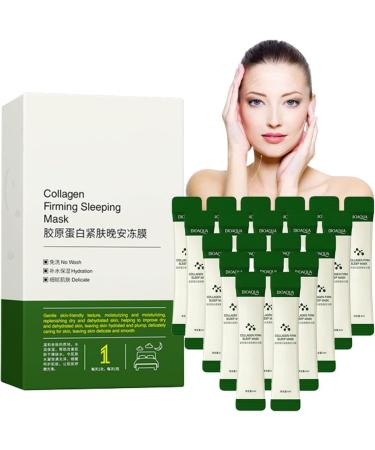 JFYY Korean Collagen Firming MaskFirming Good Night Froze FilmCollagen Firming Sleeping MaskHydrating AntiAging Face MasksMoisturizing OilControl Sleeping Mask - Buy Online on GoSupps.com