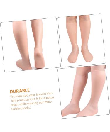 HAPINARY 1pair Exfoliating Moisturizing Socks Moisturizing Socks Foot Cover Girls High Girls Socks Womens High Heels Spa Gloves and Socks Foot Lotion Foot Socks Sebs Women's Socks - Buy Online on GoSupps.com