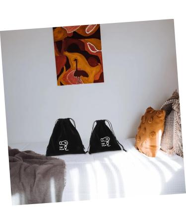 Healeved 2pcs Storage Bag Travel Hairdryer Organizer Travel Hairdryer Bag Hair Dryer Travel Hair Tools Velvet - Buy Online on GoSupps.com