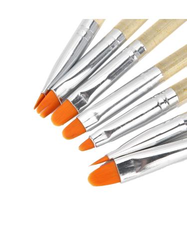 7PC Nail Art Dotting Pen Set - DIY Pattern Painting & UV Gel Brushes for Stunning Nail Designs - Buy Online on GoSupps.com