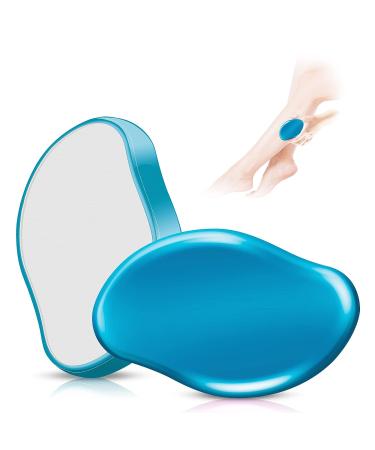 Fochst Crystal Hair Eraser - Reusable Painless Hair Remover for Men and Women - Exfoliation Tool for Back, Arms, Legs - Magic Hair Removal (Blue) - Buy Online on GoSupps.com