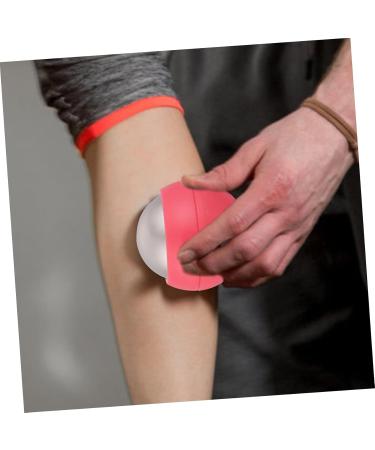 Beaupretty Hand Massage Ball Tool - Cold Roller Ice Massage Device for Muscle Relief & Foot Relaxation - Portable Pink Fitness Accessory (6.5x6.5x6cm) - International Shipping Available - Buy Online on GoSupps.com