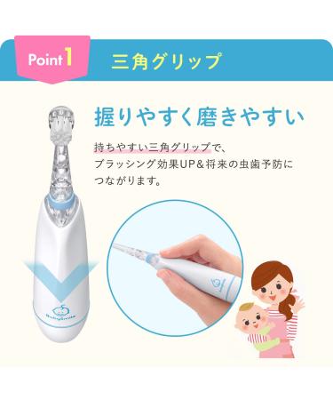 BabySmile Kids Sonic Electric Toothbrush with Rainbow LED and Smart Timer | Made in Japan | 2-Stage Baby & Toddler Toothbrush | 2 Ultra Soft Brush Heads (Yellow) - Buy Online on GoSupps.com