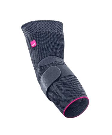 Medi epicomed - elbow bandage |Unisex |silver |Size V |Compression bandage to stabilize the joint with tennis arm or golfer arm |Servable on both sides |Ellenbogen |breathable