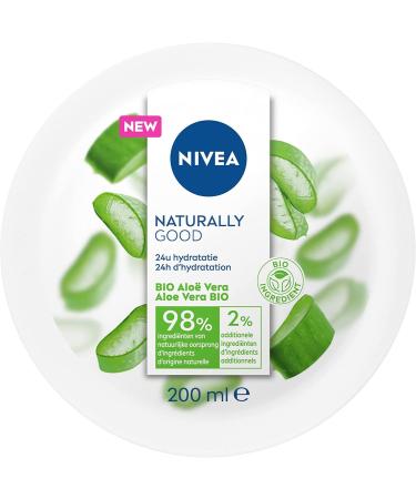 Beiersdorf Nivea All Purpose Cr me Naturally Good Aloe Vera 200 ml - Buy Online on GoSupps.com
