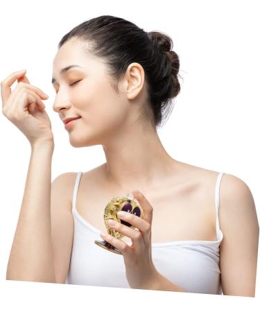 MAGICLULU 1pc Bottled Travel Alloy Perfume Rack Glass Bottle 12.50X6.00X6.00CM Assorted Color - Buy Online on GoSupps.com