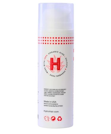 HydroGel Organic Aloe Vera Styling Gel | Long-lasting Hold & Hair Repair | All Natural Ingredients for Volume & Shine | Controls Hair Loss - Suitable for All Hair Types - Buy Online on GoSupps.com