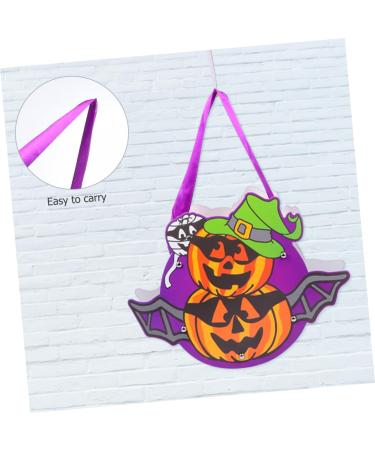 Holibanna Pumpkin Candy Bags 6pcs Portable Candy Bag Candy Bags Horror Party Treat Bag Storage Pouch Halloween White Cardboard - Buy Online on GoSupps.com