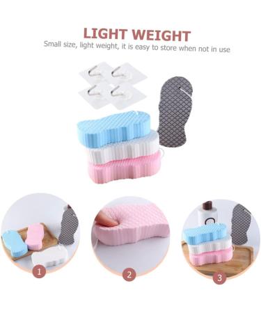 SOLUSTRE 3 Sets Children's Bath Sponge Bathing Accessories Exfoliating Back Scrubber Bathing Supplies Household Baby Sponge Shower Tool Body Scrub Wash Baby Body Wash Bath Ball Soft 3D PVA - Buy Online on GoSupps.com