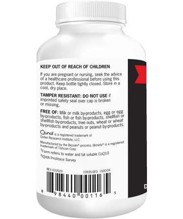 Qunol Ultra CoQ10 100mg - 3X Better Absorption Antioxidant for Heart Health - 120 Softgels - Buy Online on GoSupps.com