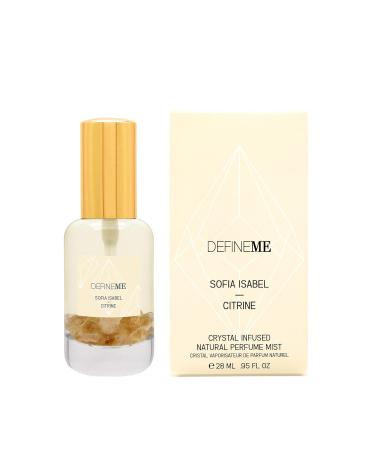 Citrine Crystal Infused Natural Perfume Mist Sofia Isabel Scent 0.95 FL OZ - Buy Online on GoSupps.com