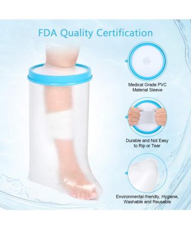 Yosoo Health Gear Child Short Leg Cast Protector - Waterproof & Reusable for Shower or Bath - Buy Online on GoSupps.com