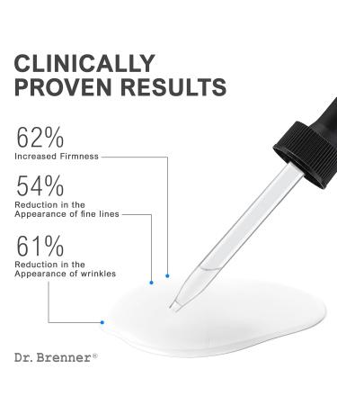 Dr. Brenner Vitamin C Serum for Face with 20 L-ascorbic Acid Ferulic Acid Vitamin E and Hyaluronic Acid - Buy Online on GoSupps.com