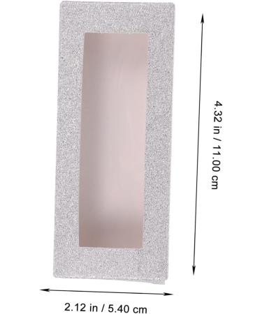 60 Pcs Eyelash Storage Box - Organize Fake Lashes & Eyelash Packaging | White Lash Tray Case 11x5.4cm - Buy Online on GoSupps.com