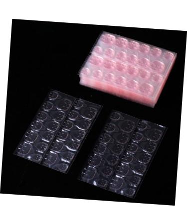 minkissy 15 Sheets Nail Art Double Sided Tape Jelly Adhesive Tabs Nail Glue Transparent Adhesive Fake Nails Nail Sticker Nail Adhesive Tabs Transparency Film Stickers Nail Polish Silica Gel - Buy Online on GoSupps.com