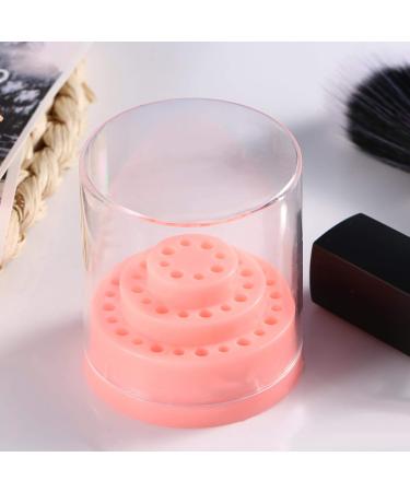 48 Big Holes Storage Organizer Box portable nail art drill grinding head bit display storage box acrylic nails necessary tools for home use or nail studio