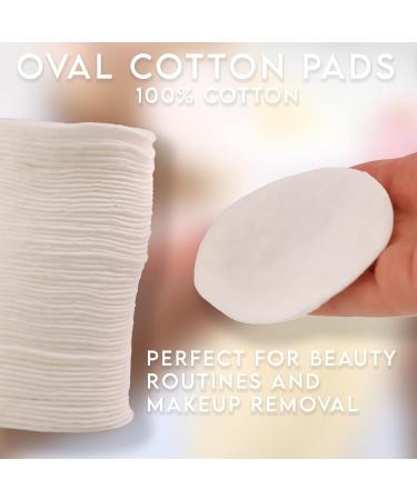 60 Great Value Cotton Ovals for Applying Creams and Lotions on Skin and Face Great for Removing Makeup Hypoallergenic Pads 100% Pure Vegan Cotton (60 Count White Oval Pads) 60 Count White Oval Pads - Buy Online on GoSupps.com