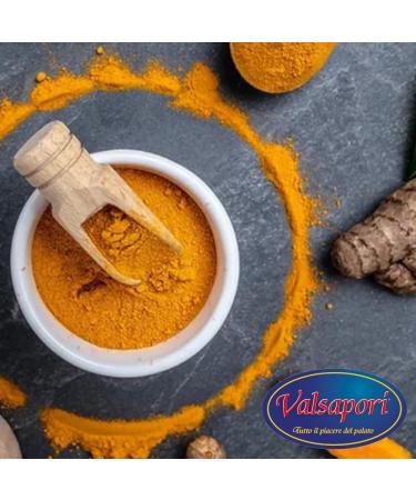  HOME LINE Mediterranean Turmeric Powder - 250g Envelope | Gluten Free Vegan | Raw Aromatic Spice 100% Pure & Natural Allergen & GMO Free - Buy Online on GoSupps.com