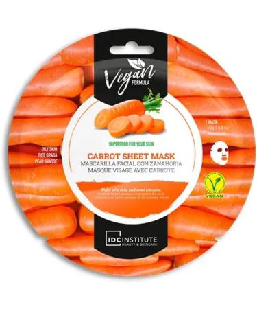 BigBuy Home Facial mask IDC Institute Vegan Carrot Grater 25 g - Buy Online on GoSupps.com