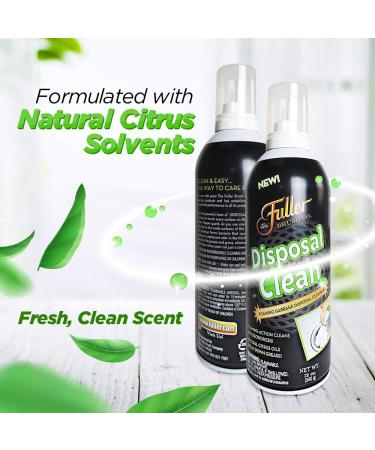 Fuller Brush Garbage Disposal Cleaner - Fresh Citrus Scent - 12 oz Foaming Action for Kitchen Sink Disposer - 1 Pack - Buy Online on GoSupps.com