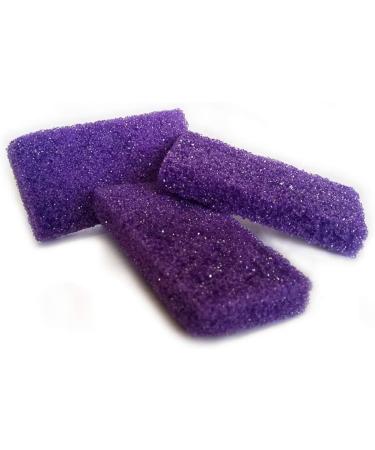 Glamza Foot Pumice Sponge Callus Exfoliate Stone Hard Skin Remove Pedicure Scrubber Pack of 4 - Buy Online on GoSupps.com