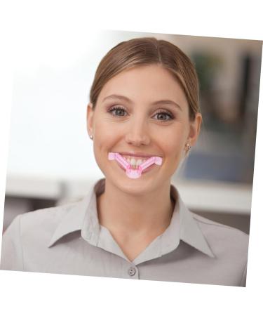 VINTORKY Lip Muscle Trainer Face Lips Face Exerciser Mouth Muscle Tightener Mouth Muscle Massager Lift Lips Trainer Lip Trainer Mouth Trainer Face Exerciser 9.30X7.70X1.50CM Pink - Buy Online on GoSupps.com