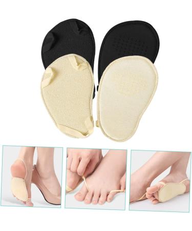 FOMIYES 2 Pairs High Heel Forefoot Pads - Comfortable Metatarsal Shoe Inserts for Foot Pain Relief - Perfect High Heel Accessories - Buy Online on GoSupps.com