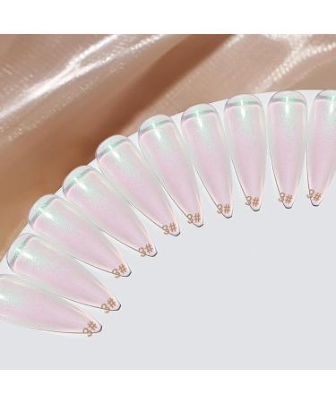 Vonrui 1 Bottle Chrome Gel Nail Polish Pearl Iridescent Gel Nail Polish Soak Off Mermaid Aurora LED UV Nail Gel Polish - Buy Online on GoSupps.com