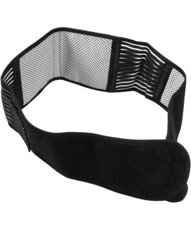 Healifty Magnetic Self-Heating Lumbar Support Belt - Adjustable Pain Relief & Massager for Lower Back - Size M (Black) - International Shipping - Buy Online on GoSupps.com