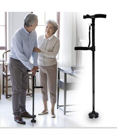 Clever Cane with LED Light Aluminum Crutches Old Man's Crutch Telescopic Adjustment Crutches Elderly Crutches Alloy Walker Outdoor Skid Walking Stick for Arthritis Seniors Disable Beautiful Scenery - Buy Online on GoSupps.com