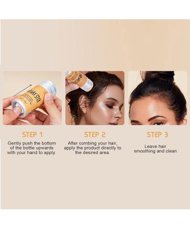 2.6 Oz Hair Wax Stick Hair Styling Wax Stick for Frizz Strong Hold Improve Frizzy Moisturizing Hair Soft Shiny Hair Styling Wax - Buy Online on GoSupps.com