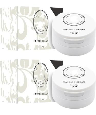 Purifying Balancing Massage Cream Purifying Exfoliating Cream Deep Cleansing Moisturizing Pore Cleanse Face Cream for Face (2pcs)