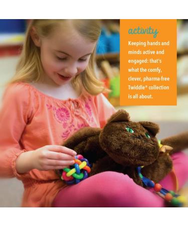 TwiddleCat Brown - Sensory & Fidget Toy for Autism, Dementia & Alzheimer's - Anxiety Relief for Therapeutic Calming - Buy Online on GoSupps.com