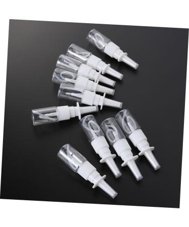 FOMIYES 10pcs Mini Plastic Fine Mist Spray Bottles - Reusable Travel Containers - Nose Spray Bottle - Random Color - 9.7X2.3X2.3CM - Buy Online on GoSupps.com