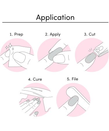 Dashing Diva Glaze Nail Strips - Ruby Red Apple | Long-Lasting Chip Resistant Gel | 32 Salon Quality Wraps | LED Compatible | Perfect for Stunning Nails - Buy Online on GoSupps.com