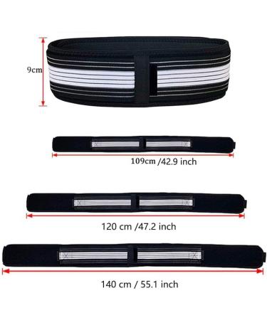 Barolo Ko G rtel | Baroloko Belt | Lumbowrap Plus-Size Back Support for Women | Premium Back Pain & Sciatica Relief | Iliosacral Joint & Pelvic Support Belt (55in) - Shop Internationally! - Buy Online on GoSupps.com