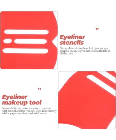 FOMIYES Eyelash Mascara Lash Applicator Lash Tool Eye Mascara Make up Aid Tools Shield Mold Miss Highlight Red - Buy Online on GoSupps.com