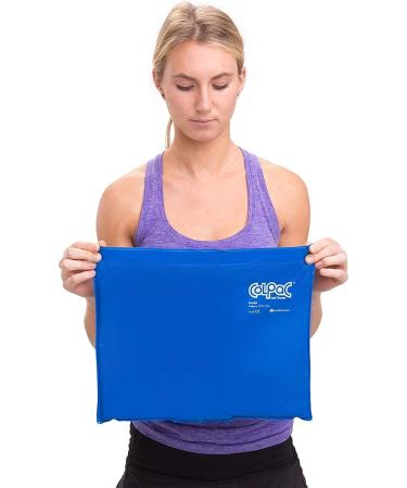 Chattanooga ColPac Reusable Gel Ice Pack Cold Therapy - Blue Vinyl - 11 x 14 - Standard Size - 2 Pack - Buy Online on GoSupps.com