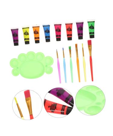 FRCOLOR Glow in the Dark Body Paint - 4 Sets Neon Face & Body Makeup for Parties Masquerades & Blacklight Events - Buy Online on GoSupps.com