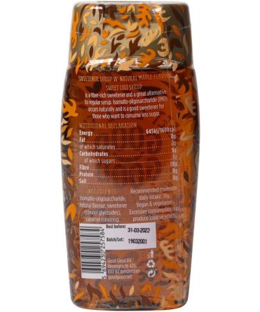 GOOD GOOD Maple Syrup - Keto Friendly, Low Carb, No Added Sugar - 350g - Buy Online on GoSupps.com