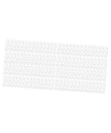Minkissy 400 pc. Adjustable mask buckle Handle protection mask clip I around earring buckle earring holder stand anti-slip hooks for mask mask extension hook earrings 5.3 1.5cmx2pcs
