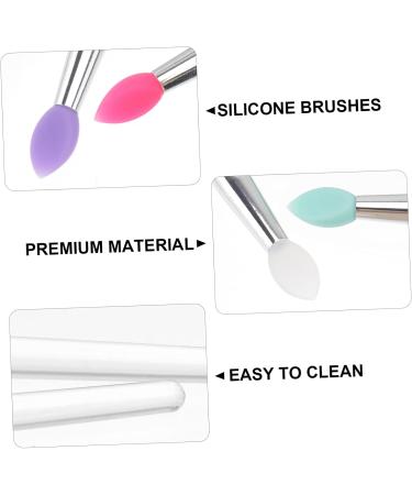 DOITOOL 18 Pcs Eye Shadow Brush Makeup Brush Foam Brush Eyeshadow Brush for Make-up Silicone Brush Make up - Buy Online on GoSupps.com