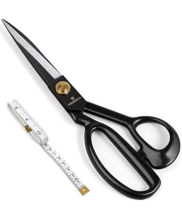 Professional Tailor Scissors 9 Inch for Cutting Fabric Heavy Duty Scissors for Leather Cutting Industrial Sharp Sewing Shears for Home Office Artists Dressmakers